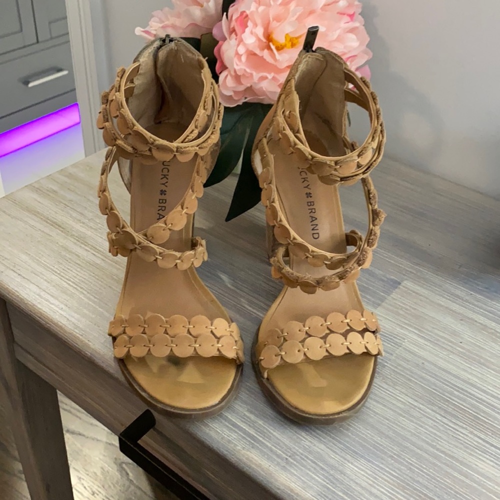Lucky Brand Leather Heels